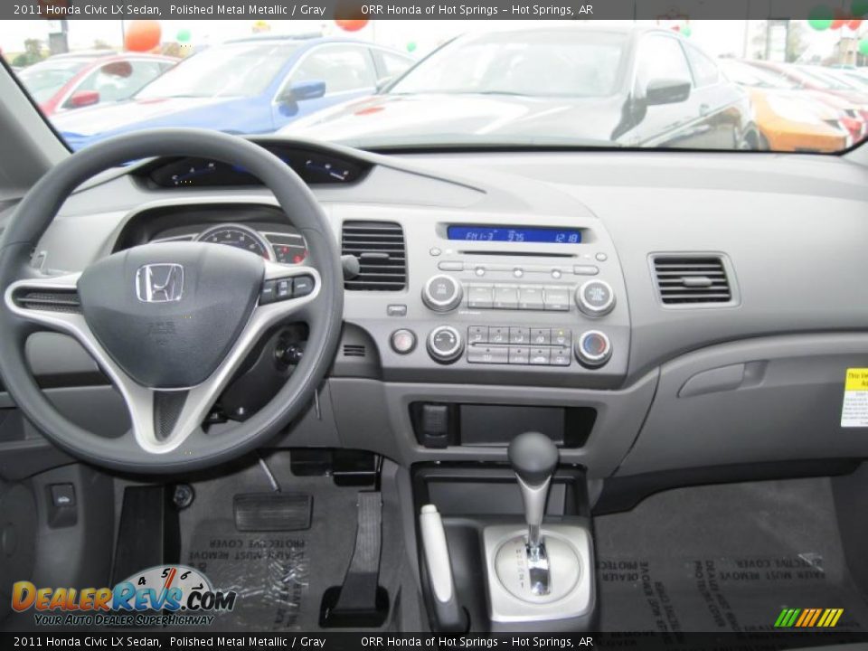 Dashboard of 2011 Honda Civic LX Sedan Photo #5