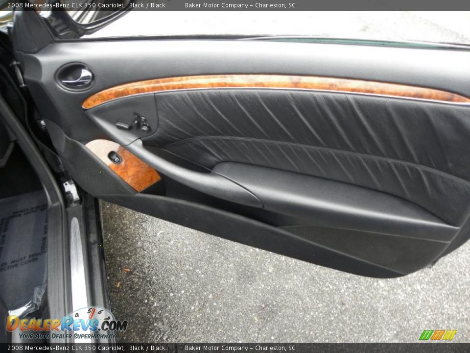 Door Panel of 2008 Mercedes-Benz CLK 350 Cabriolet Photo #7
