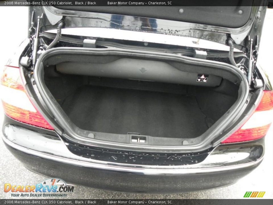 2008 Mercedes-Benz CLK 350 Cabriolet Trunk Photo #11