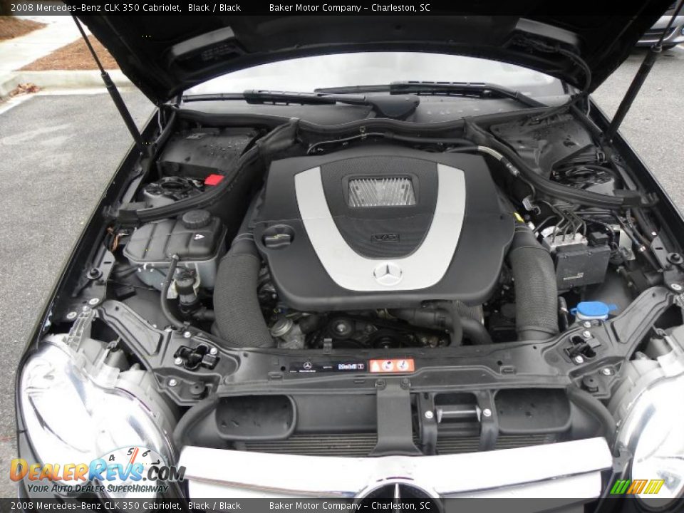 2008 Mercedes-Benz CLK 350 Cabriolet 3.5 Liter DOHC 24-Valve VVT V6 Engine Photo #15