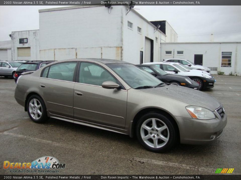 Polished Pewter Metallic 2003 Nissan Altima 3.5 SE Photo #6