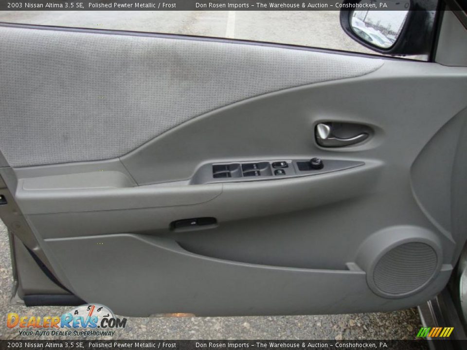 Door Panel of 2003 Nissan Altima 3.5 SE Photo #14