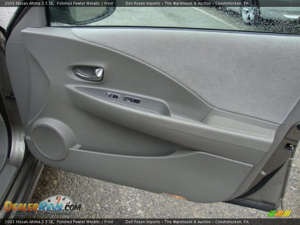 Door Panel of 2003 Nissan Altima 3.5 SE Photo #23