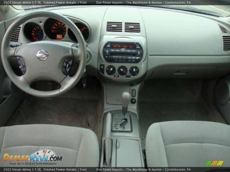 Dashboard of 2003 Nissan Altima 3.5 SE Photo #29