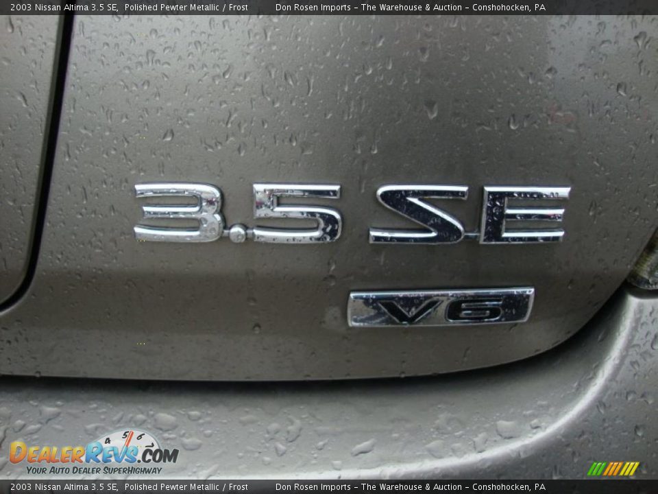 2003 Nissan Altima 3.5 SE Logo Photo #33