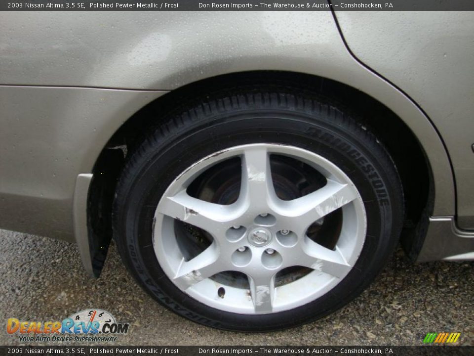 2003 Nissan Altima 3.5 SE Wheel Photo #34