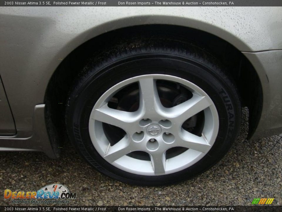 2003 Nissan Altima 3.5 SE Wheel Photo #35