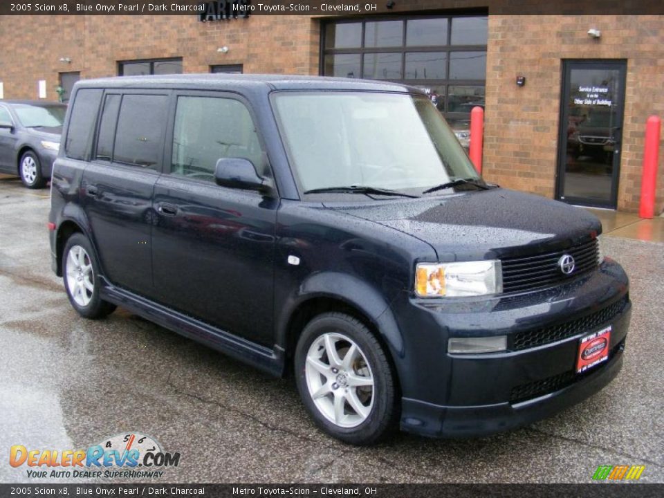 2005 Scion xB Blue Onyx Pearl / Dark Charcoal Photo 1
