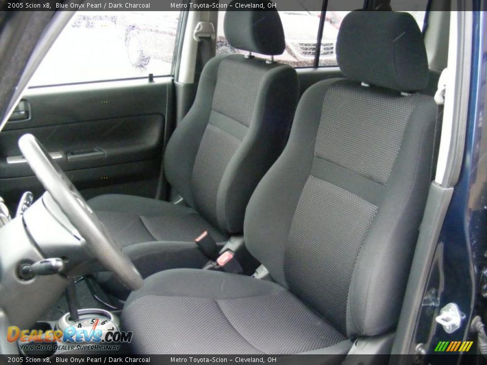 2005 Scion xB Blue Onyx Pearl / Dark Charcoal Photo #10