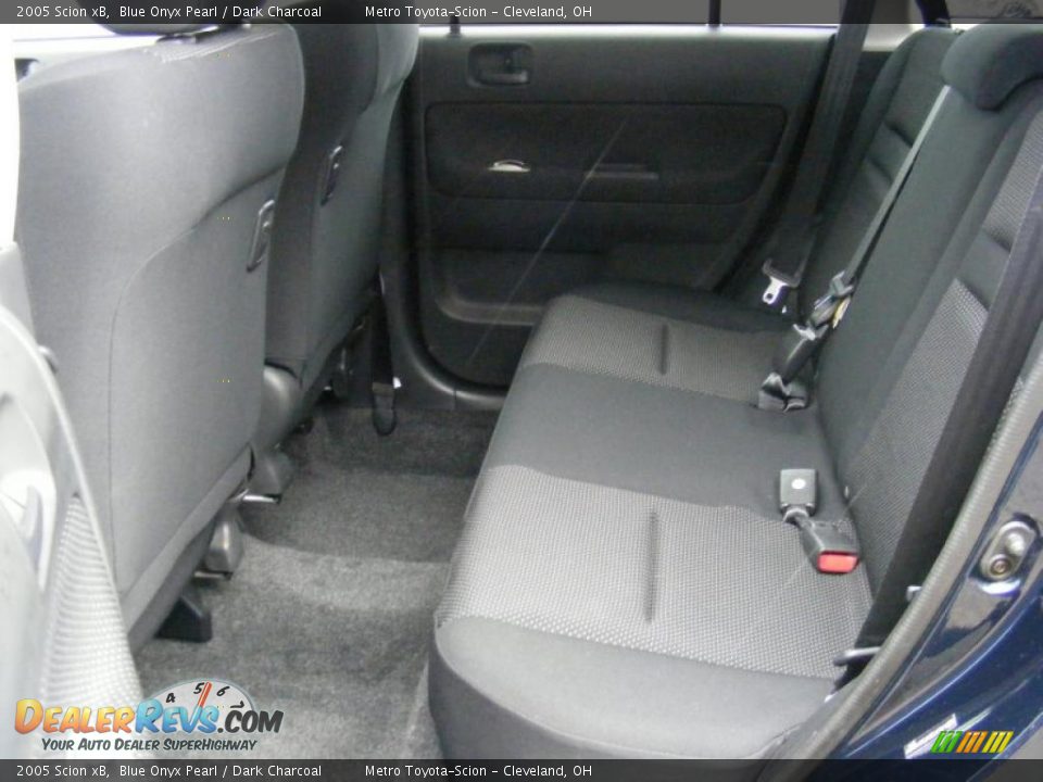 2005 Scion xB Blue Onyx Pearl / Dark Charcoal Photo #12