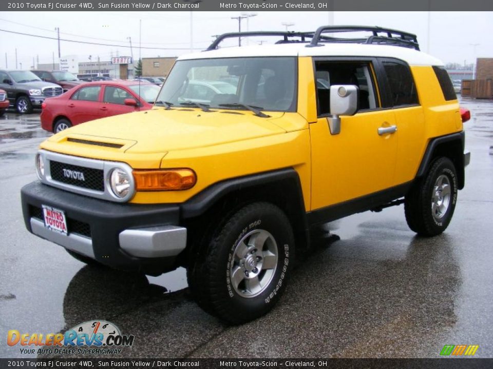 used yellow toyota fj cruiser #4