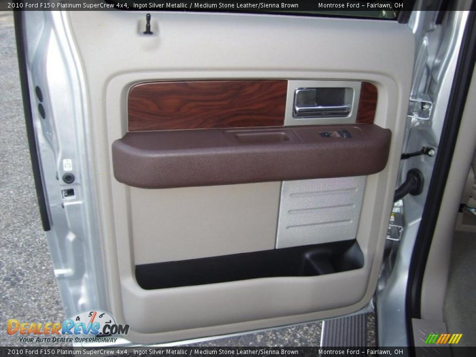 Door Panel of 2010 Ford F150 Platinum SuperCrew 4x4 Photo #12