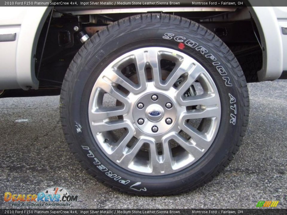 2010 Ford F150 Platinum SuperCrew 4x4 Wheel Photo #32