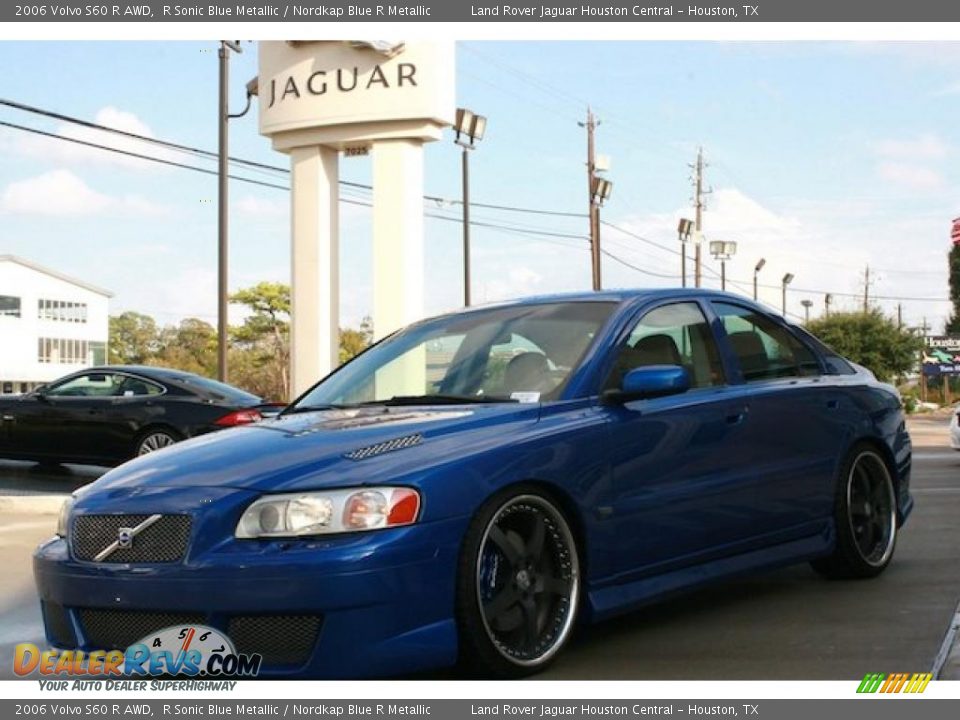 2006 Volvo S60 R AWD R Sonic Blue Metallic / Nordkap Blue R Metallic Photo #2
