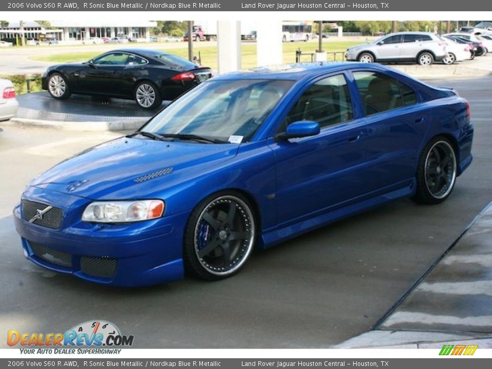 2006 Volvo S60 R AWD R Sonic Blue Metallic / Nordkap Blue R Metallic Photo #7