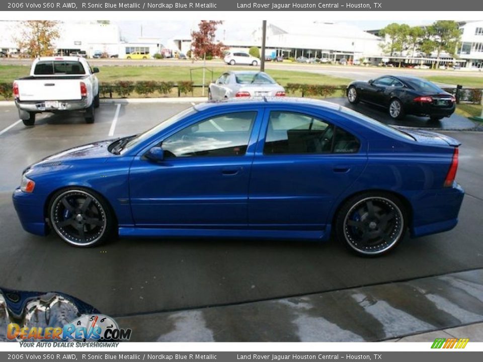 2006 Volvo S60 R AWD R Sonic Blue Metallic / Nordkap Blue R Metallic Photo #8