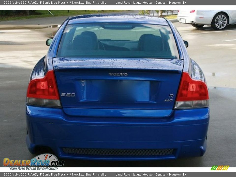2006 Volvo S60 R AWD R Sonic Blue Metallic / Nordkap Blue R Metallic Photo #10
