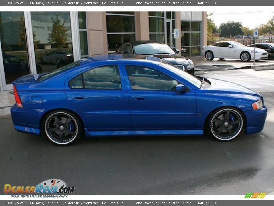 2006 Volvo S60 R AWD R Sonic Blue Metallic / Nordkap Blue R Metallic Photo #12