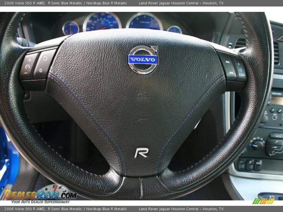 2006 Volvo S60 R AWD R Sonic Blue Metallic / Nordkap Blue R Metallic Photo #14