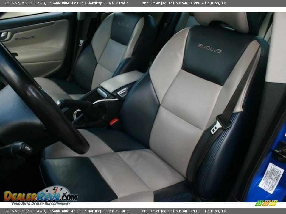 2006 Volvo S60 R AWD R Sonic Blue Metallic / Nordkap Blue R Metallic Photo #21