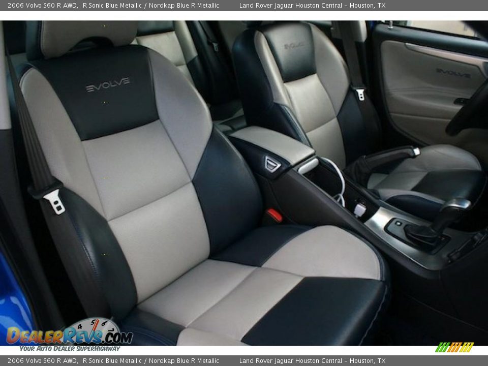 2006 Volvo S60 R AWD R Sonic Blue Metallic / Nordkap Blue R Metallic Photo #34