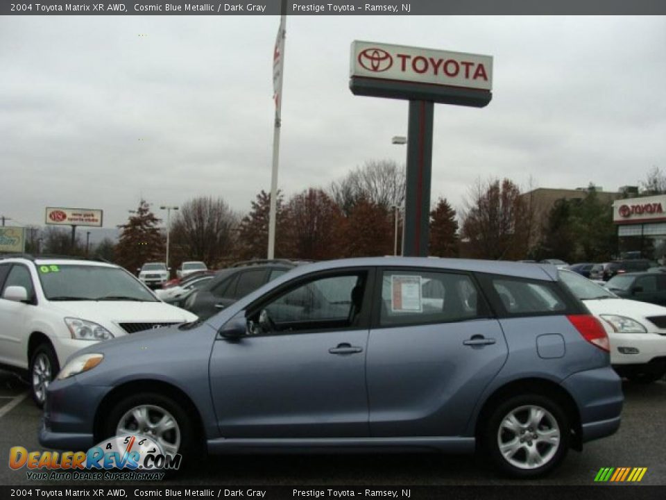 Cosmic Blue Metallic 2004 Toyota Matrix XR AWD Photo #3