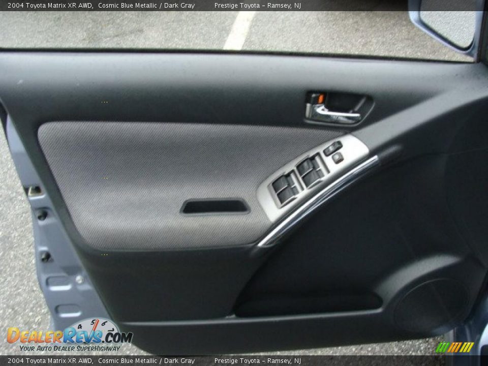 2004 Toyota Matrix XR AWD Cosmic Blue Metallic / Dark Gray Photo #6