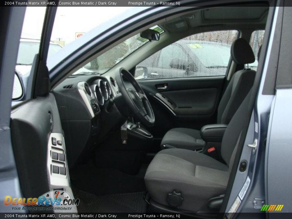 Dark Gray Interior - 2004 Toyota Matrix XR AWD Photo #7