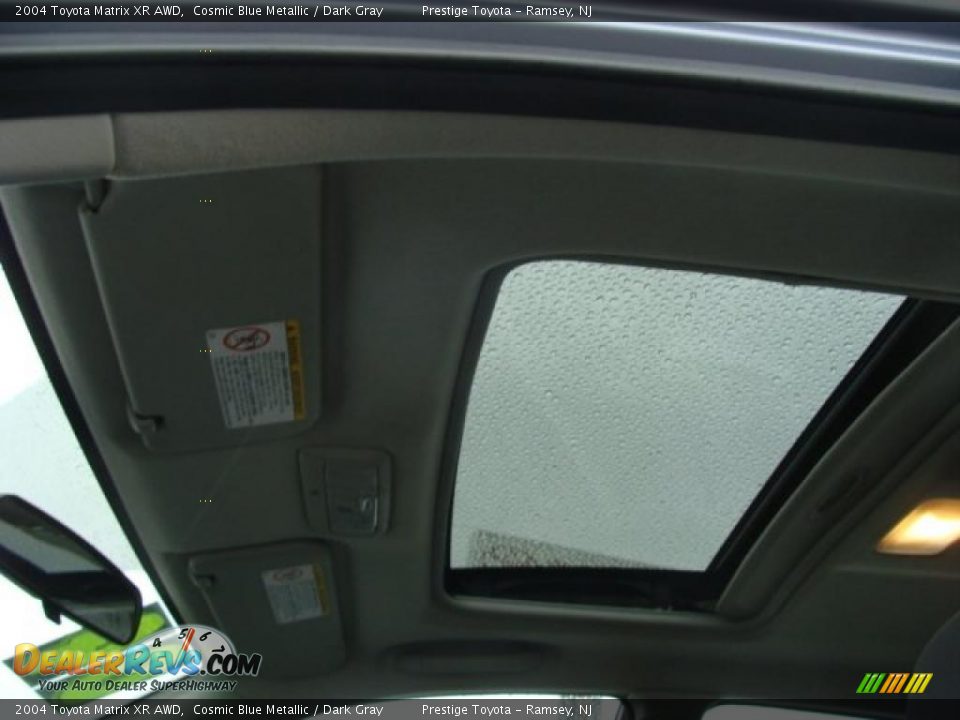 2004 Toyota Matrix XR AWD Cosmic Blue Metallic / Dark Gray Photo #8