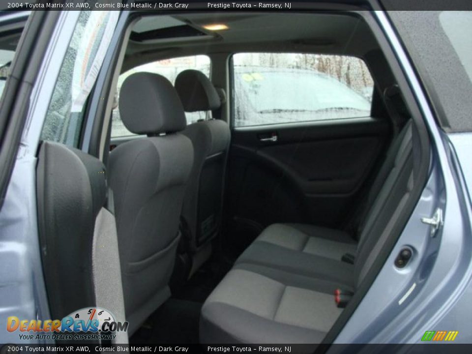 2004 Toyota Matrix XR AWD Cosmic Blue Metallic / Dark Gray Photo #13