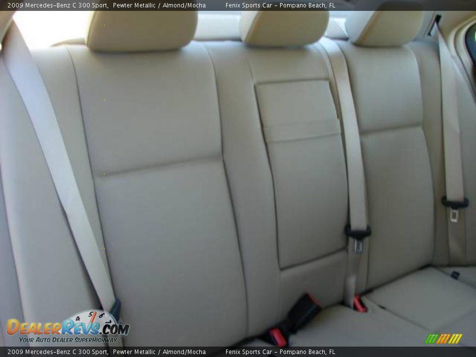 2009 Mercedes-Benz C 300 Sport Pewter Metallic / Almond/Mocha Photo #8