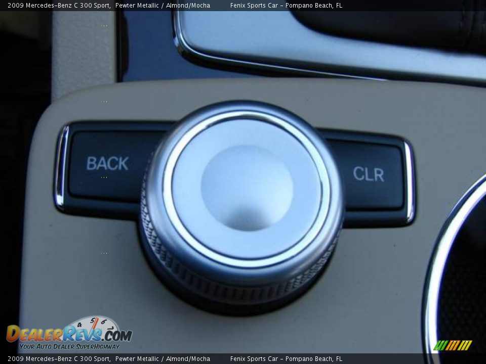 2009 Mercedes-Benz C 300 Sport Pewter Metallic / Almond/Mocha Photo #32
