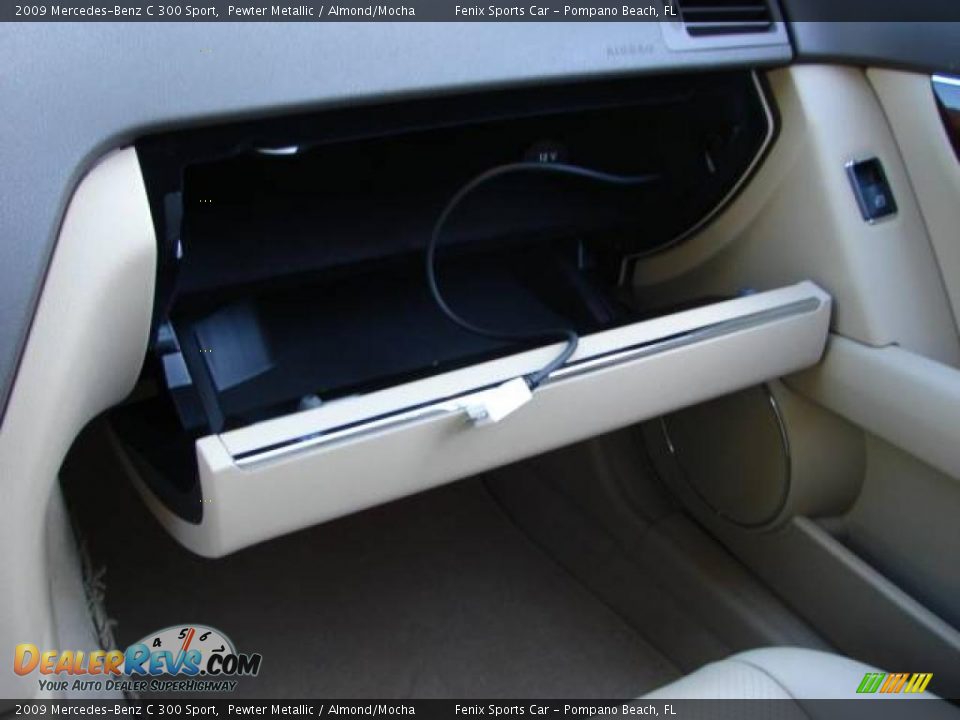 2009 Mercedes-Benz C 300 Sport Pewter Metallic / Almond/Mocha Photo #34