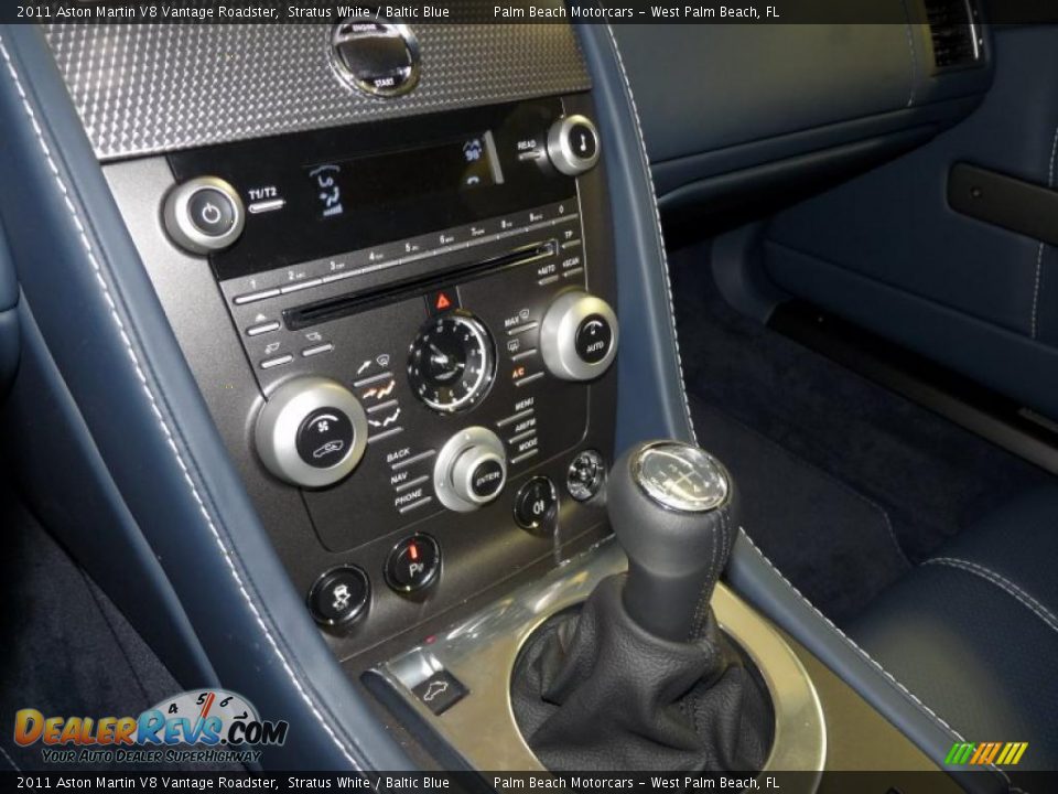 Controls of 2011 Aston Martin V8 Vantage Roadster Photo #19