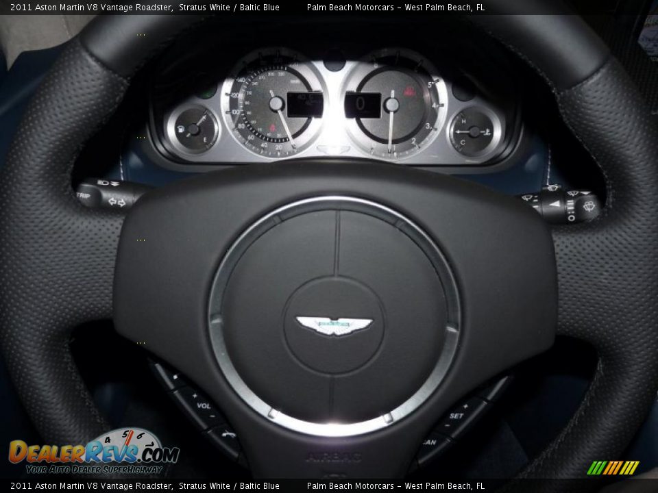 2011 Aston Martin V8 Vantage Roadster Steering Wheel Photo #21