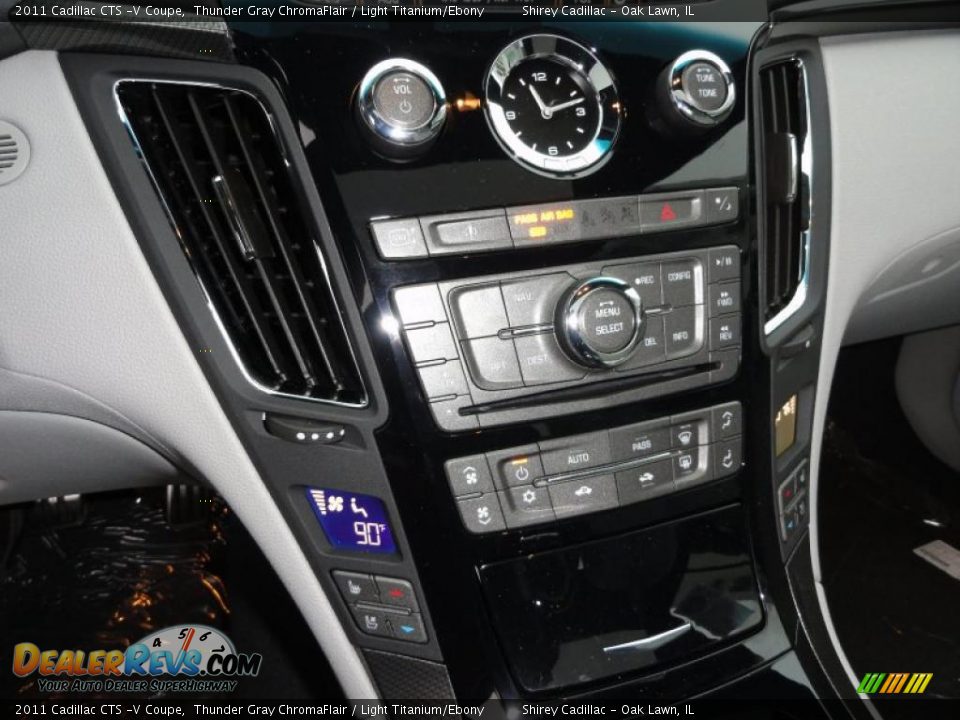 Controls of 2011 Cadillac CTS -V Coupe Photo #18