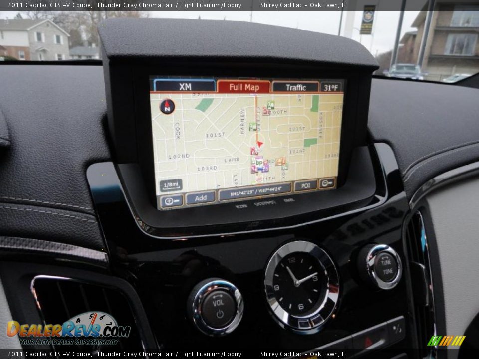 Navigation of 2011 Cadillac CTS -V Coupe Photo #19