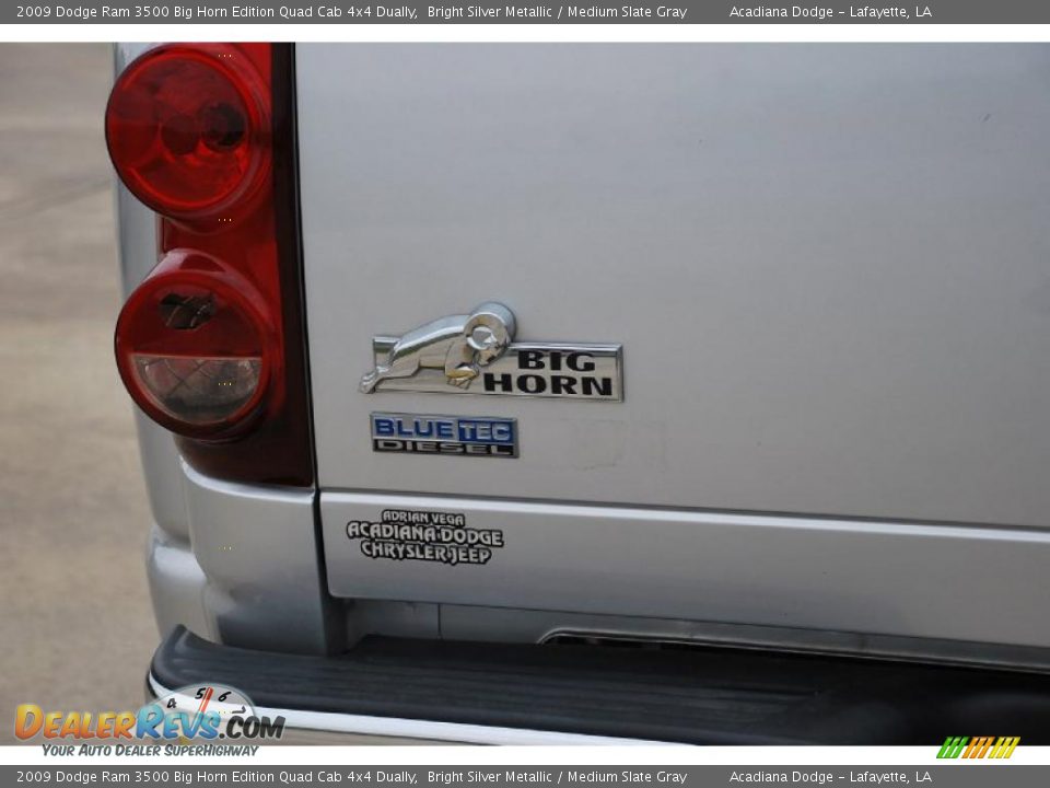 2009 Dodge Ram 3500 Big Horn Edition Quad Cab 4x4 Dually Logo Photo #6