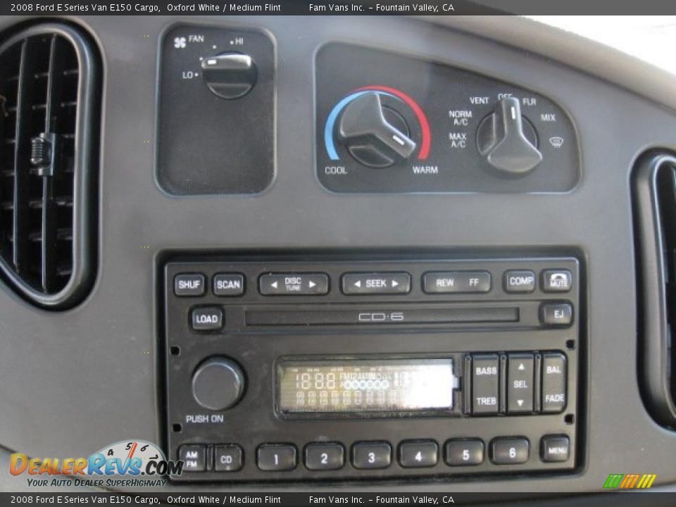 2008 Ford E Series Van E150 Cargo Oxford White / Medium Flint Photo #10