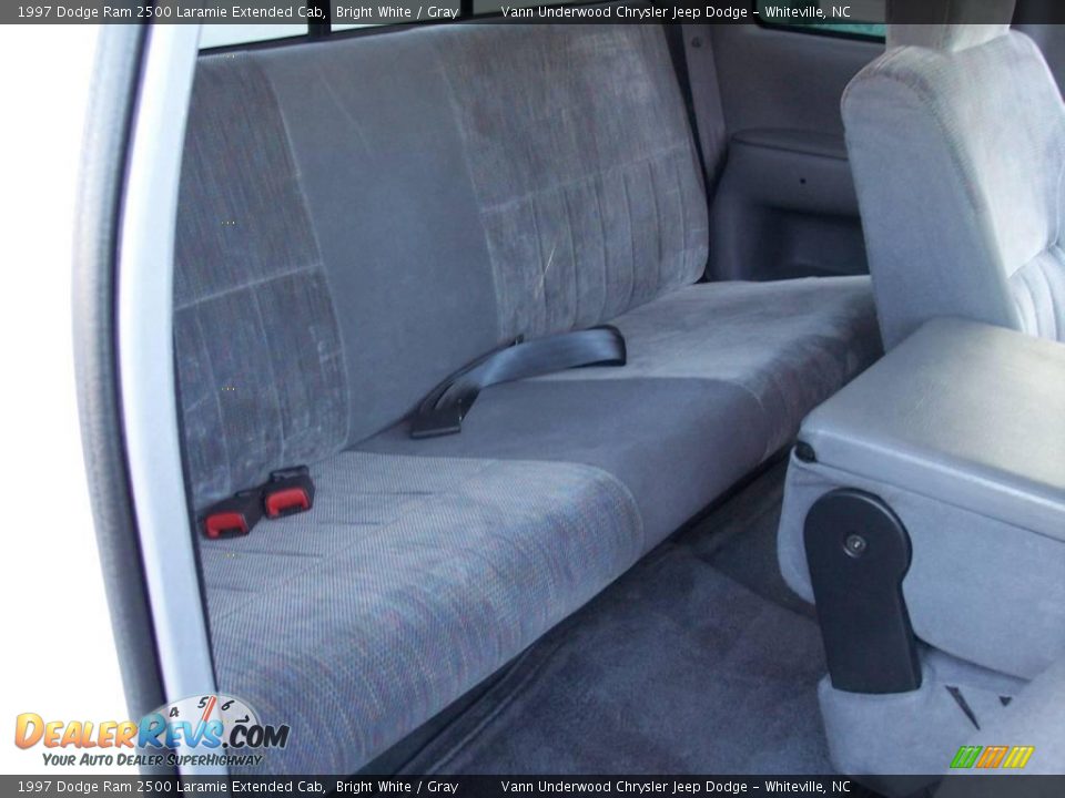 Gray Interior - 1997 Dodge Ram 2500 Laramie Extended Cab Photo #8