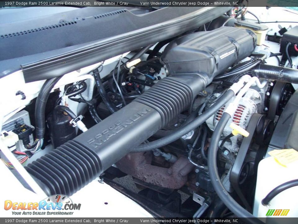 1997 Dodge Ram 2500 Laramie Extended Cab 5.9 Liter OHV 16-Valve Magnum V8 Engine Photo #14