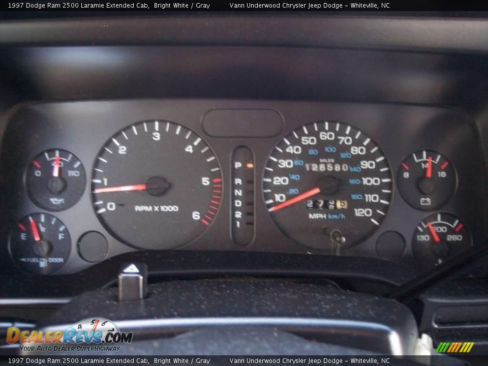 1997 Dodge Ram 2500 Laramie Extended Cab Gauges Photo #20