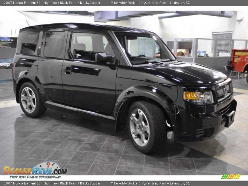 Nighthawk Black Pearl 2007 Honda Element SC Photo #4