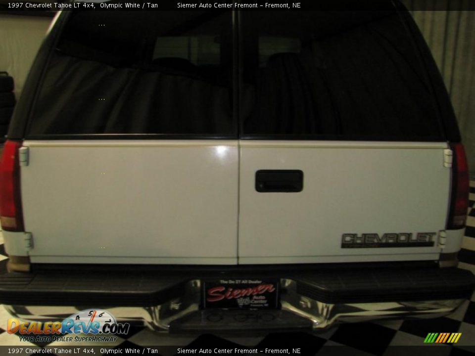 1997 Chevrolet Tahoe LT 4x4 Olympic White / Tan Photo #3