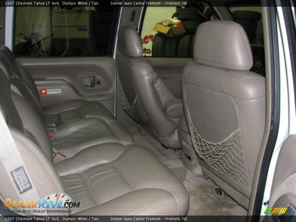 1997 Chevrolet Tahoe LT 4x4 Olympic White / Tan Photo #7