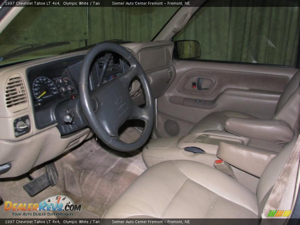 Tan Interior - 1997 Chevrolet Tahoe LT 4x4 Photo #18