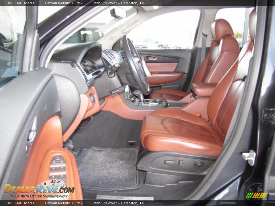 Brick Interior 2007 Gmc Acadia Slt Photo 8 Dealerrevs Com