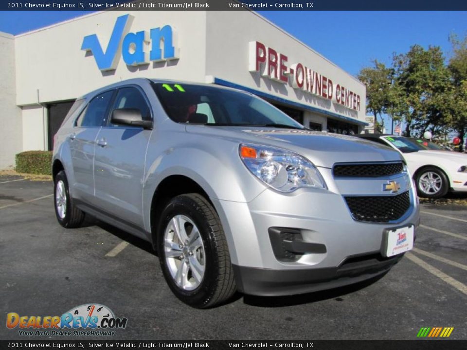 2011 Chevrolet Equinox LS Silver Ice Metallic / Light Titanium/Jet Black Photo #1