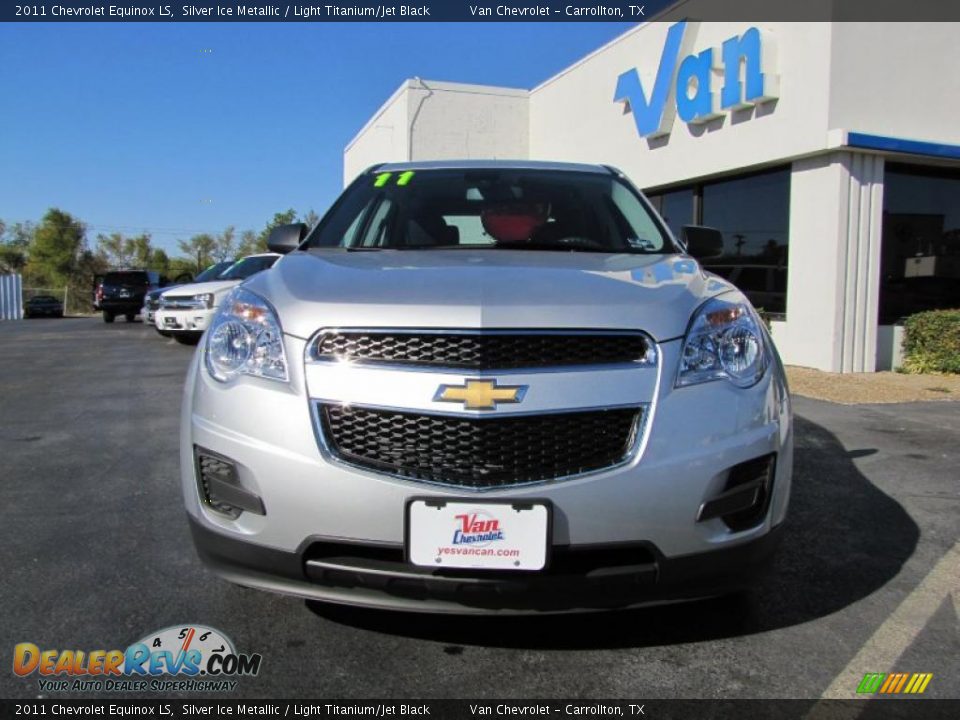 2011 Chevrolet Equinox LS Silver Ice Metallic / Light Titanium/Jet Black Photo #2