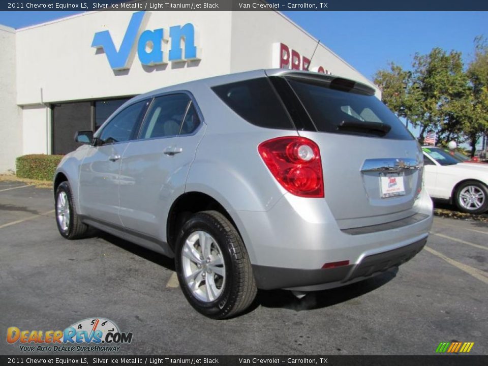 2011 Chevrolet Equinox LS Silver Ice Metallic / Light Titanium/Jet Black Photo #5